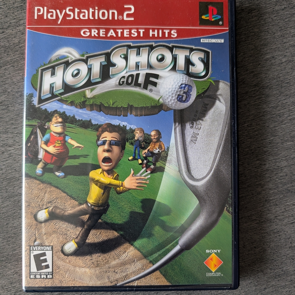 PS2 PlayStation 2 Hot Shots Golf 3 (Greatest Hits) VIDEO GAME 🎮